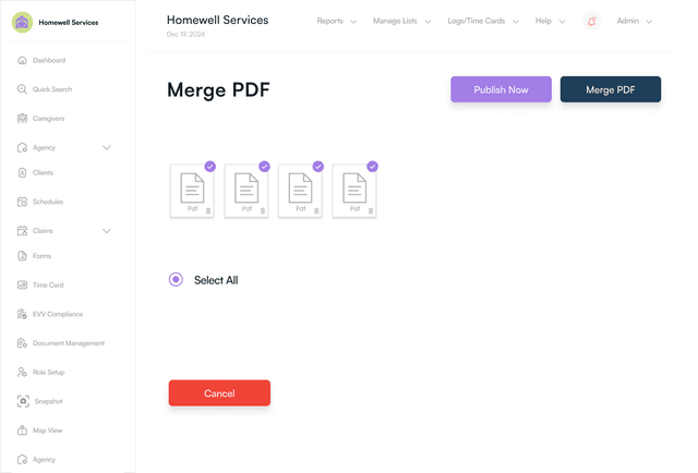 project screen 4
